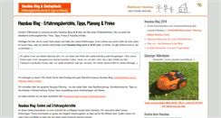 Desktop Screenshot of haus-bau-blog.de